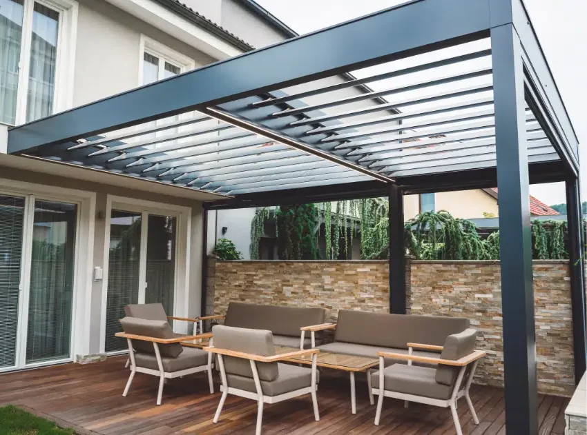 cómo limpiar una pérgola bioclimática